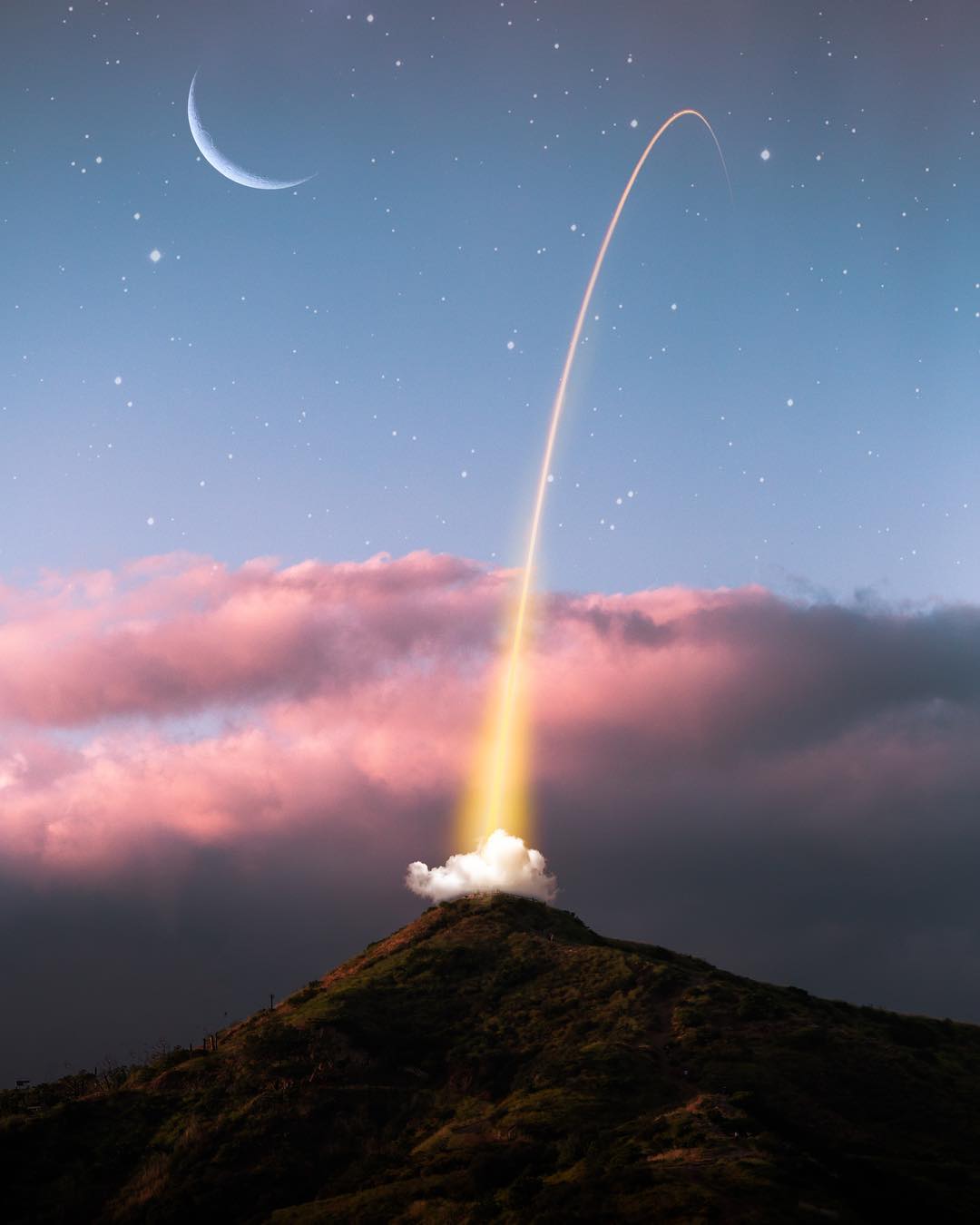 Top 90+ Images What Does A Rocket Look Like In The Sky Excellent